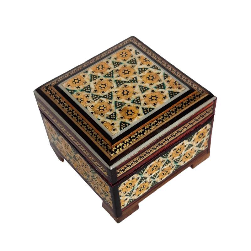 H_06: Khatam Coin Box – Square Design