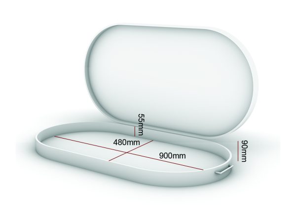 علبة ترمه VIP OVAL