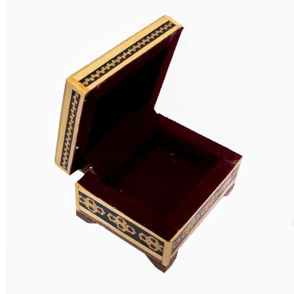 H_06: Khatam Coin Box – Square Design